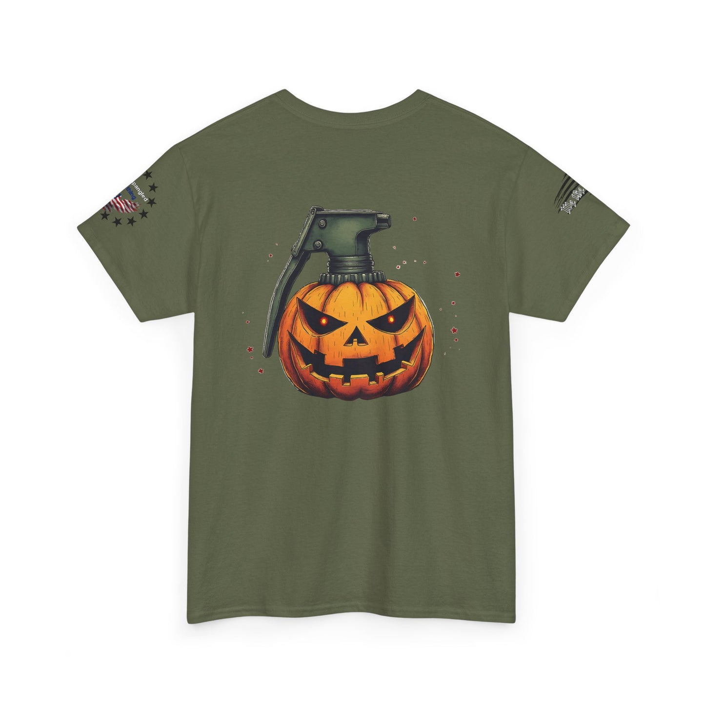 Pumpkin Grenade Back - Bullet Front