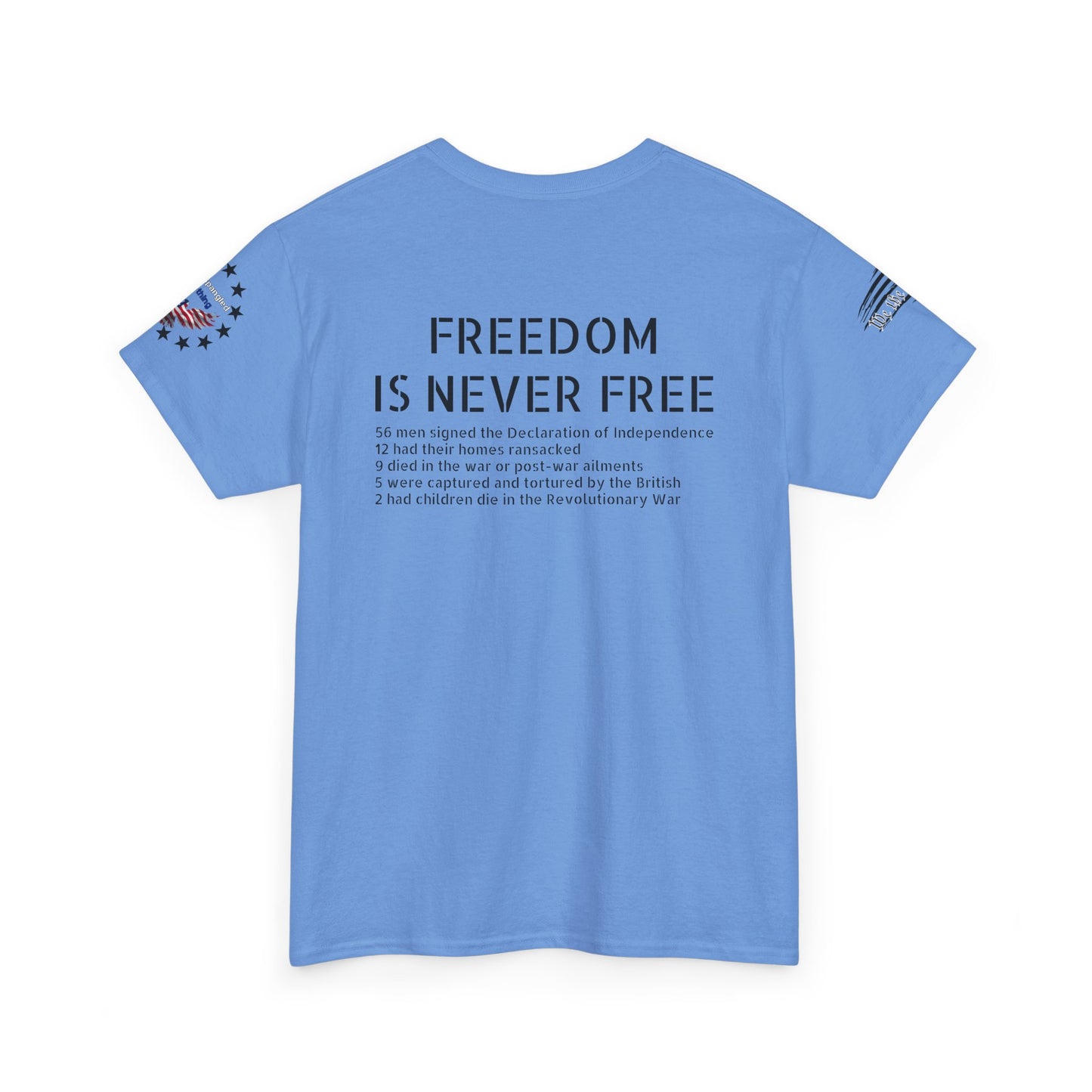 Freedom is never free - Founding Fathers