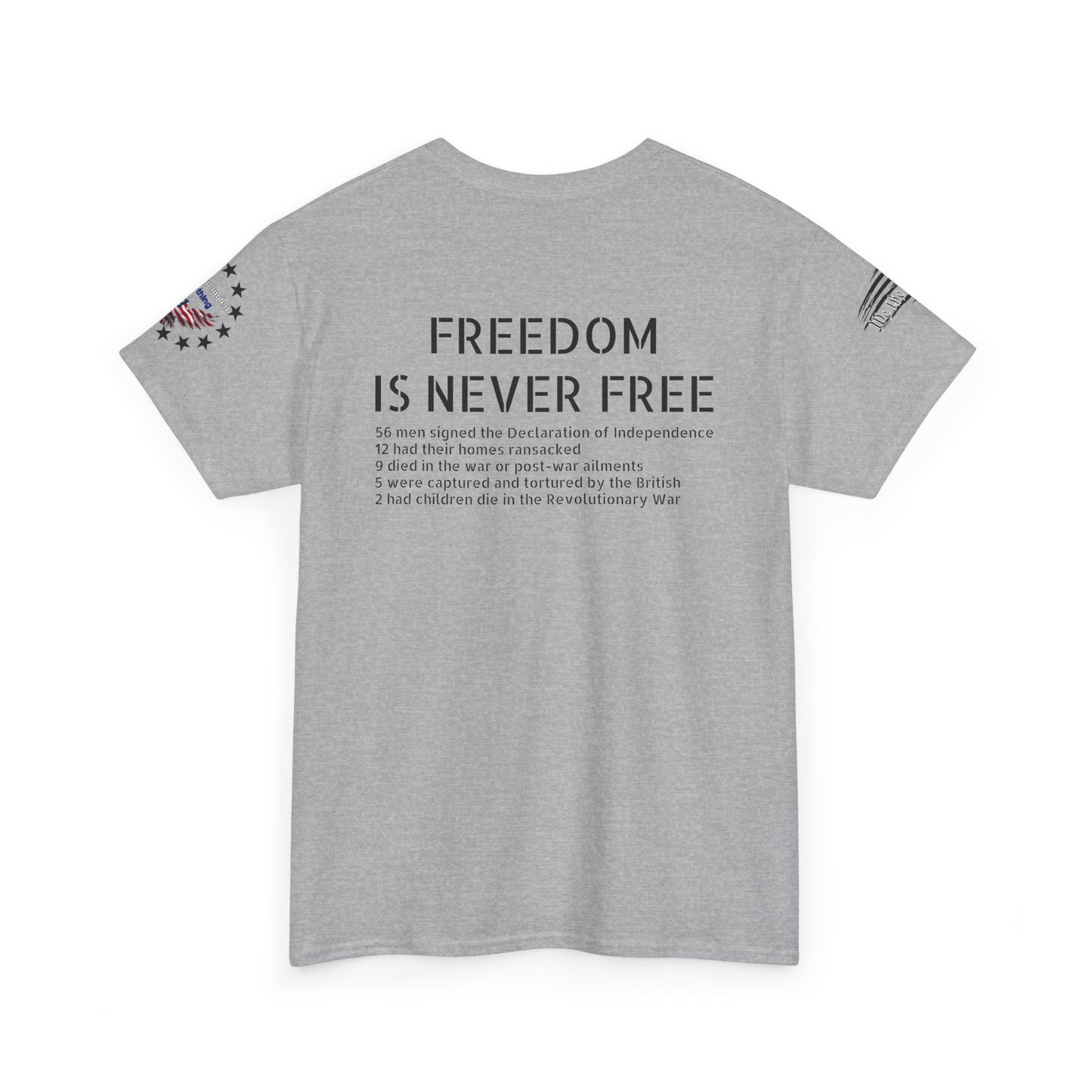 Freedom is never free - Founding Fathers