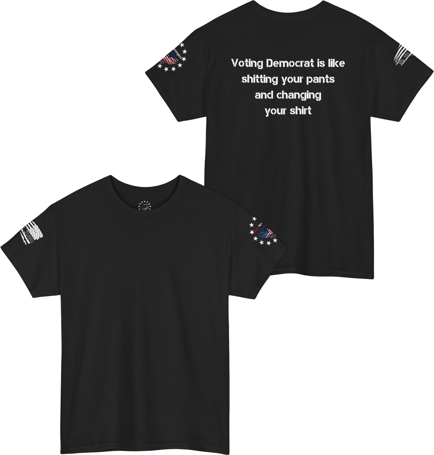 Voting Democrat - sh1t pants - change shirt